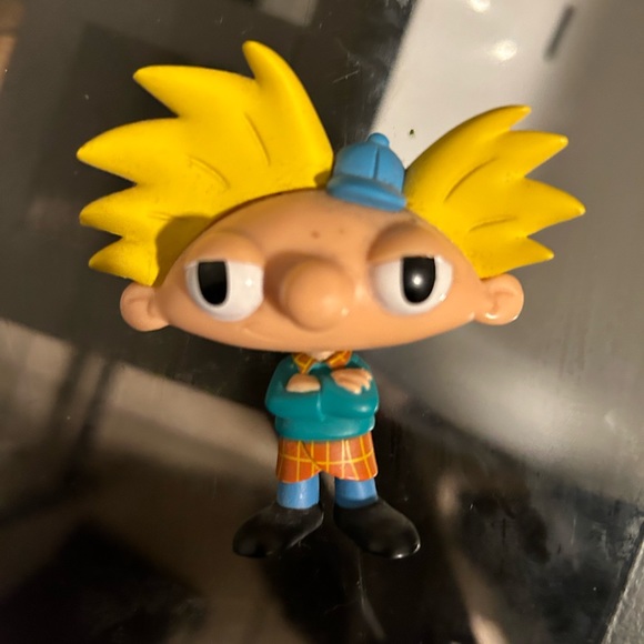 2014 Viacom Nickelodeon Hey Arnold Figure 3.75” Tall Plastic Hey! Arnold - Picture 2 of 11